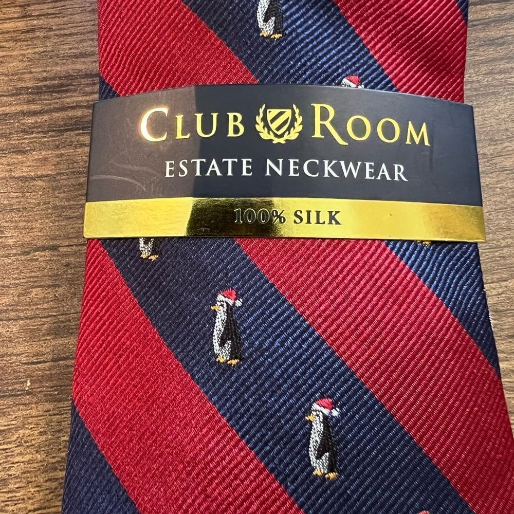 Club Room Tie - Picture 3 of 3